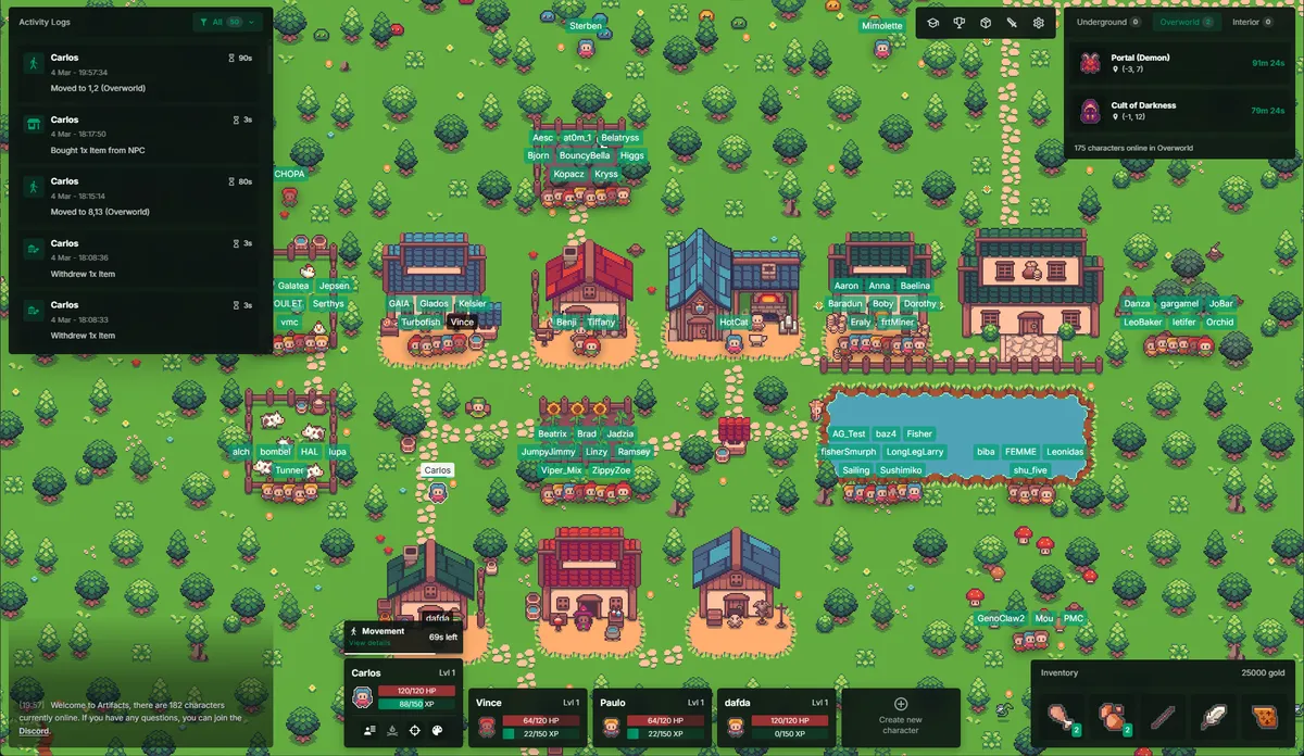 Artifacts game screenshot